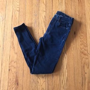 Super High Waisted Skinny Jeans